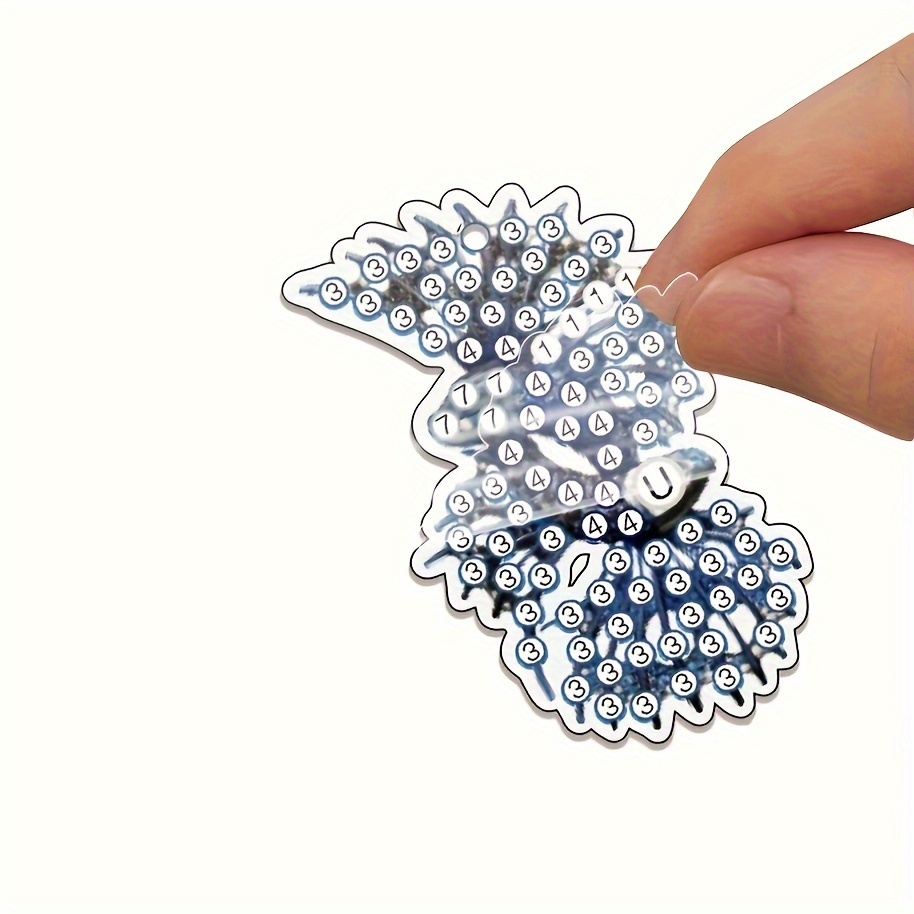 10 Pairs Marine Life Shaped Diamond Earrings, Handmade Kit